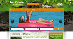 Desktop Screenshot of camping-moulin.com